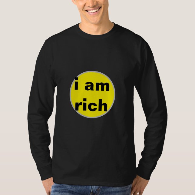 Rich person shirt (Front)