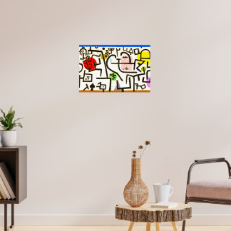 Rich Port Abstract Art Poster