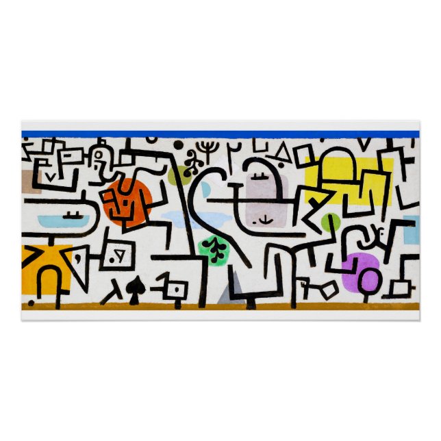 Rich Port, Paul Klee Poster (Front)