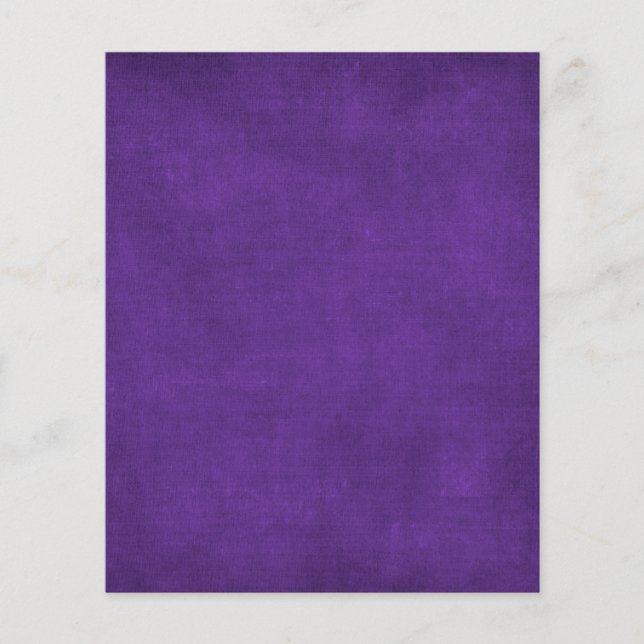 RICH PURPLE ROYAL VELVET GRUNGE PAPER CANVAS TEMPL (Front)