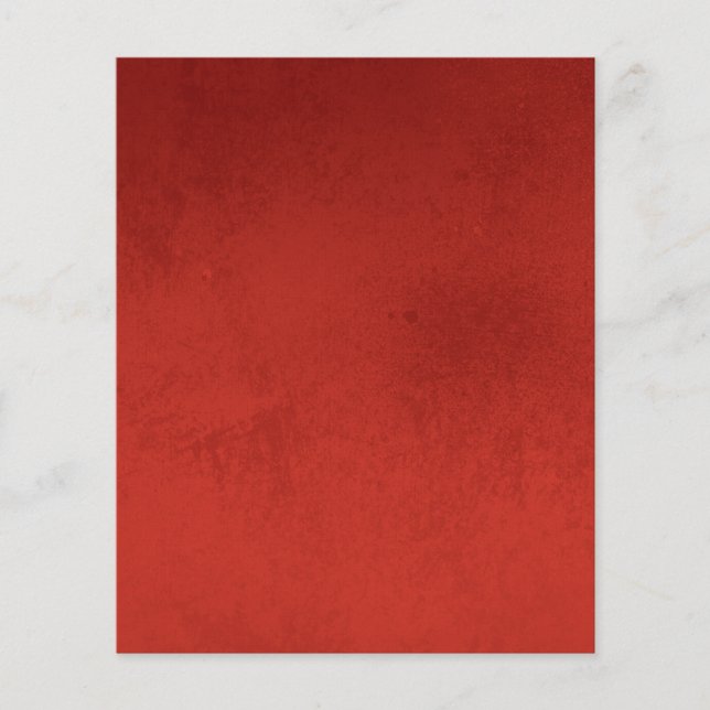 RICH RED GRADIENT BACKGROUND LOVE TEXTURED TEMPLAT FLYER (Front)