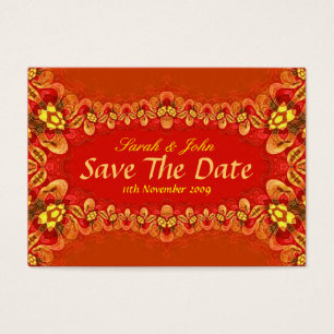 Rich Reds Xtra Wedding and Invitations Card