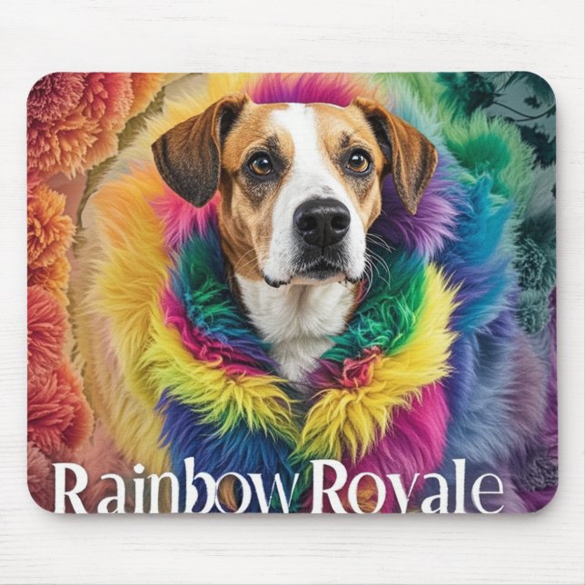 Rich Textures: Elevating Interior Design  Mouse Pad (Front)