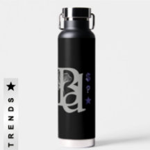 RICH Water Bottle Abstract Fitness Lavender Violet