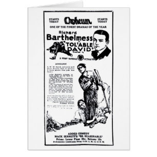 Richard Barthelmess 1922 vintage newspaper film ad
