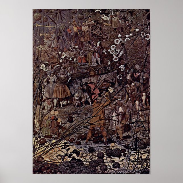 Richard Dadd - The Fairy Fellers Master-Stroke Poster (Front)