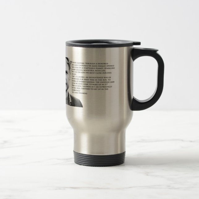Richard Dawkins Travel Mug (Right)