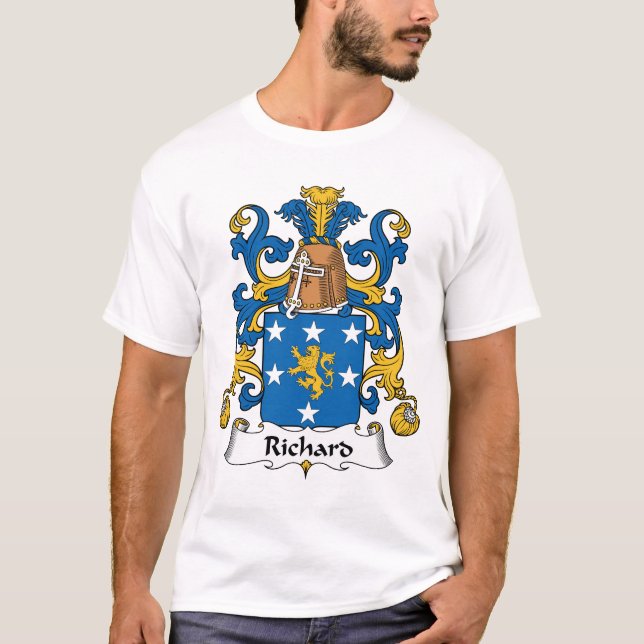 Richard Family Crest T-Shirt (Front)
