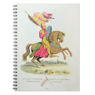 Richard Fitzhugh, Constable of Chester and Standar Spiral Notebook