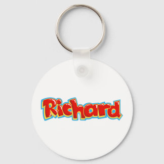 Richard graffiti key ring
