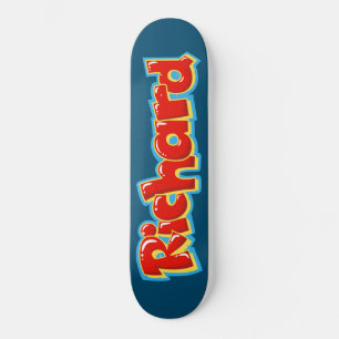 Richard graffiti skateboard