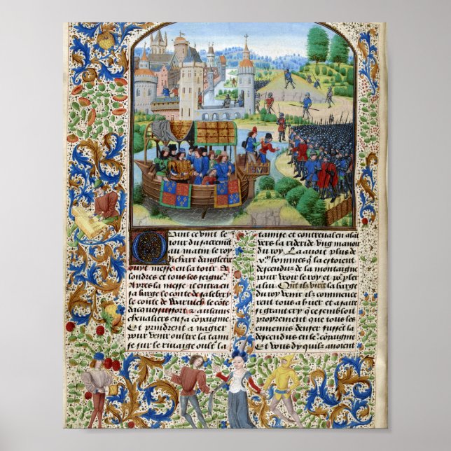 Richard II of England meets the rebels Poster (Front)