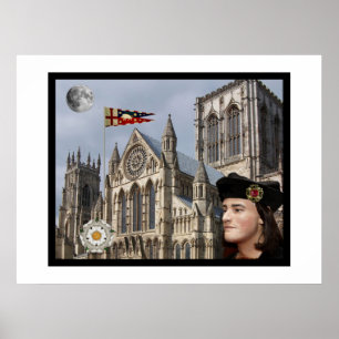 Richard III and York Minster Poster