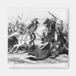 Richard III at the Battle of Bosworth in 1485 Magnet