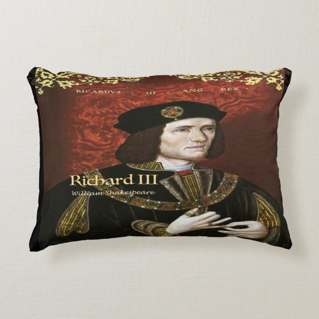 Richard III Decorative Cushion (Front)