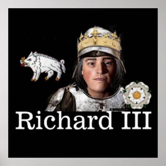 Richard III in armour Poster (Front)