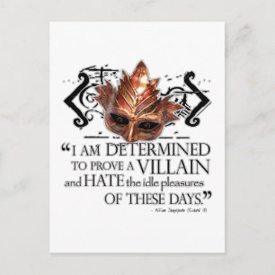 Richard III Quote Postcard