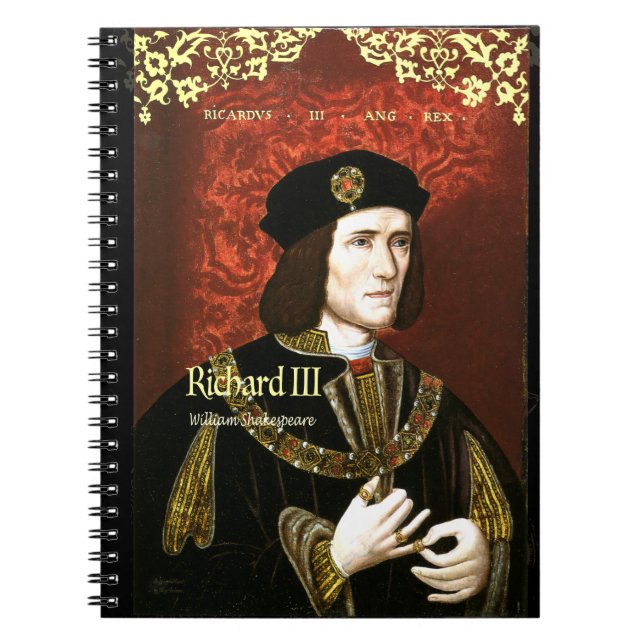 Richard III Spiral Notebook (Front)
