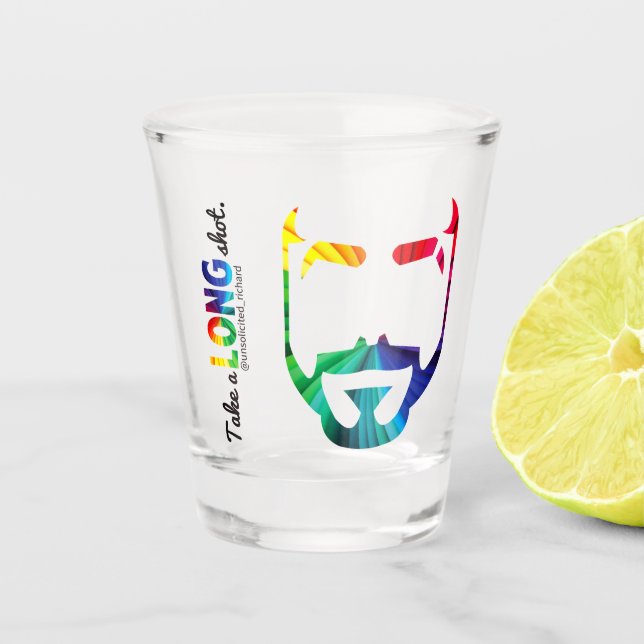 Richard Long-PRIDE Shot Glass (Front)