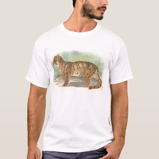Richard Lydekker - Clouded Leopard T-Shirt (Front)