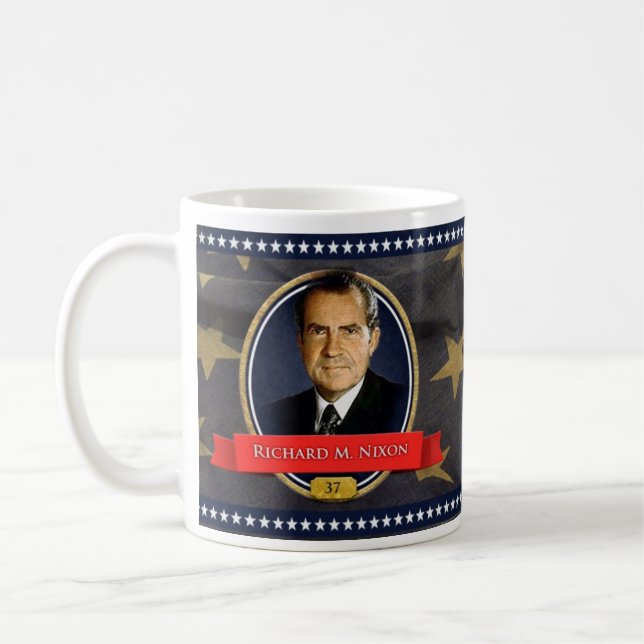 Richard M. Nixon Historical Mug (Left)