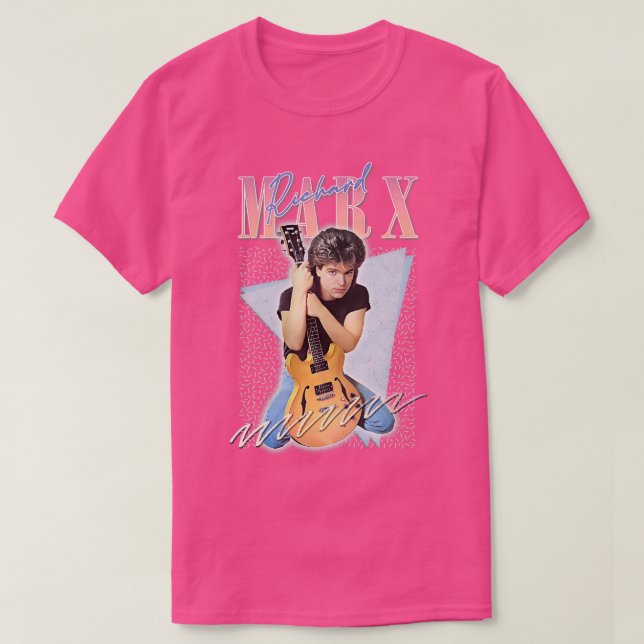 Richard Marx 80s Retro T-Shirt (Design Front)