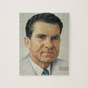 Richard Milhouse Nixon Jigsaw Puzzle
