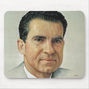 Richard Milhouse Nixon Mouse Pad