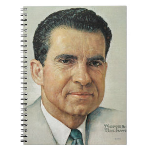 Richard Milhouse Nixon Spiral Notebook