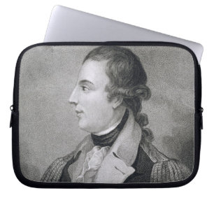 Richard Montgomery (1736-75) engraved by E. Macken Laptop Sleeve