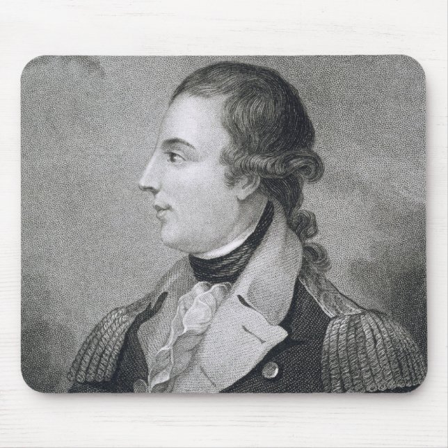 Richard Montgomery (1736-75) engraved by E. Macken Mouse Pad (Front)
