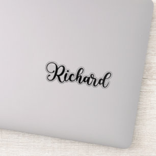 Richard Name - Handwritten Calligraphy