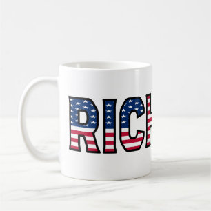 Richard Name Vorname USA styled Tasse Kaffeetasse Coffee Mug