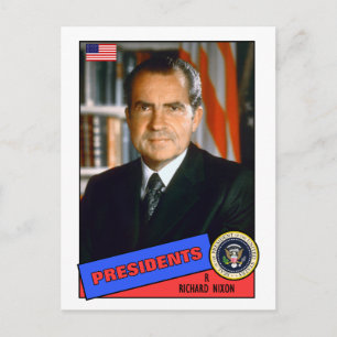 Richard Nixon Baseball Card
