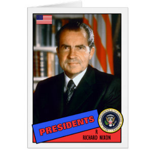 Richard Nixon Baseball Card