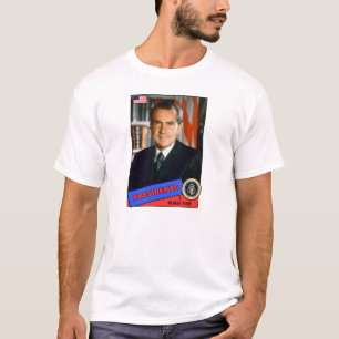 Richard Nixon Baseball Card T-Shirt