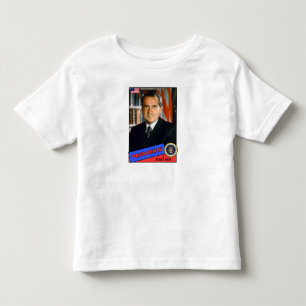 Richard Nixon Baseball Card Toddler T-Shirt