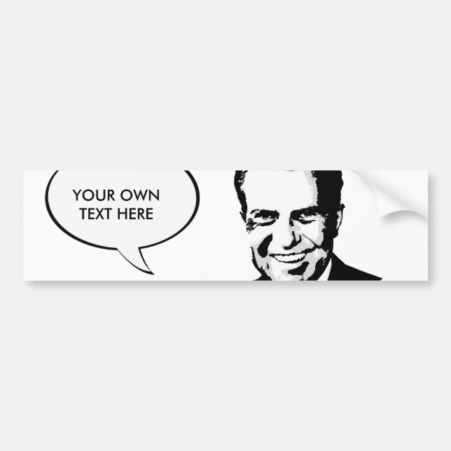 Richard Nixon Bumper Sticker (Front)