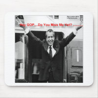Richard Nixon "Miss Me Yet?" Funny Gifts & Tees
