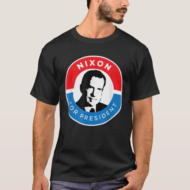 Richard Nixon Shirt President Campaign Republican  (Front)