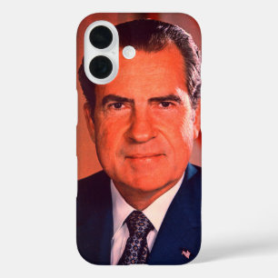 Richard Nixon, US President from California USA iPhone 16 Case