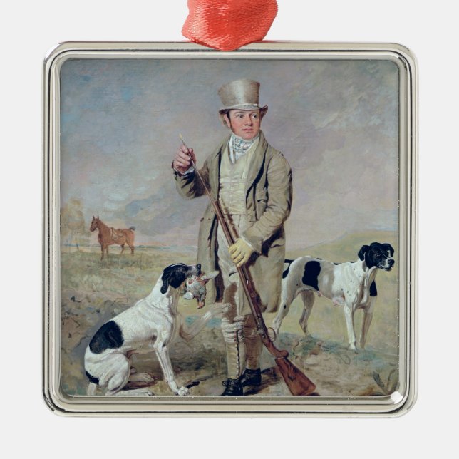 Richard Prince, with Damon, the late Colonel Melli Metal Tree Decoration (Front)