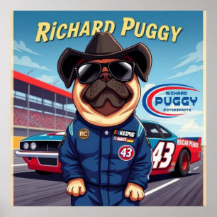 Richard Puggy Motorsports Poster