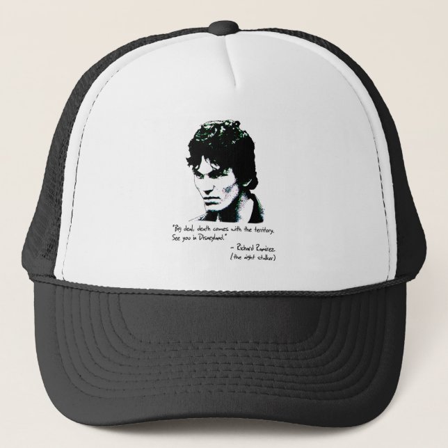 Richard Ramirez Trucker Hat (Front)