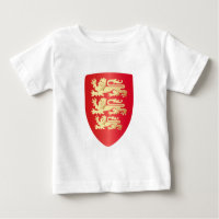 Richard the Lion Heart Shield in red+faux gold