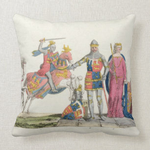 Richard the Lionheart, John of Gaunt, Edward III, Cushion