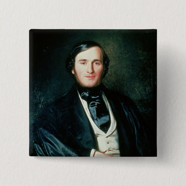 Richard Wagner 15 Cm Square Badge (Front)