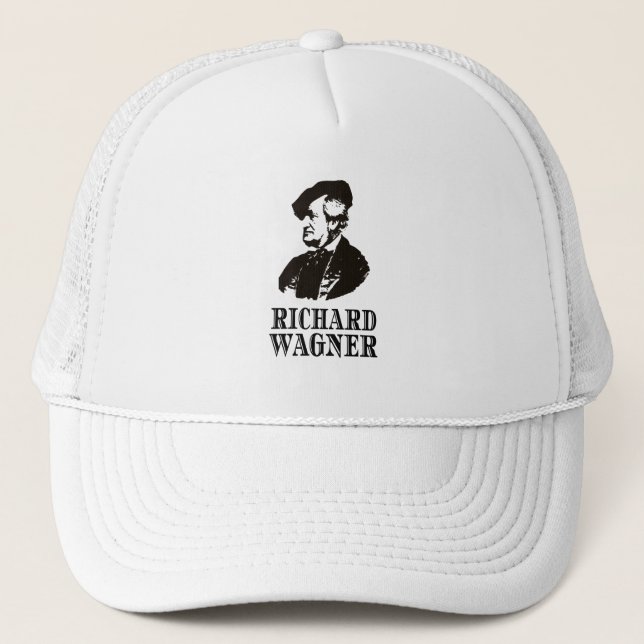 Richard Wagner Classical Music Composer Classic Trucker Hat (Front)