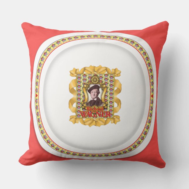 Richard Wagner Cushion (Front)