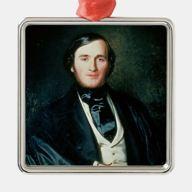 Richard Wagner Metal Tree Decoration (Front)